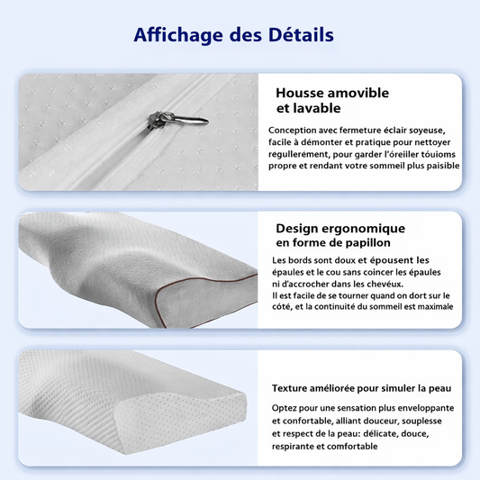 Coussin à mémoire de forme "Le Classique"