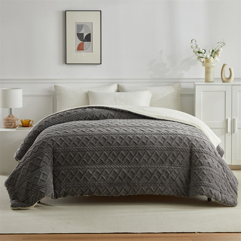 Couverture d'hiver en flanelle " La Confortable "