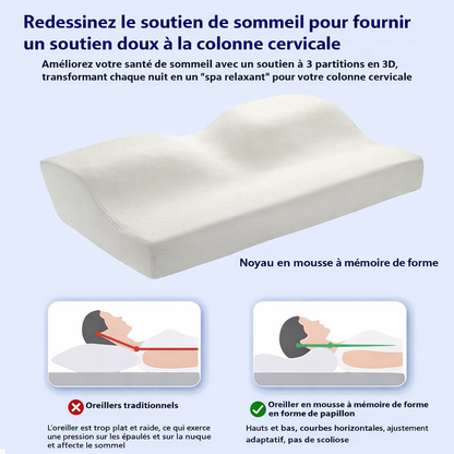 Coussin à mémoire de forme "Le Classique"